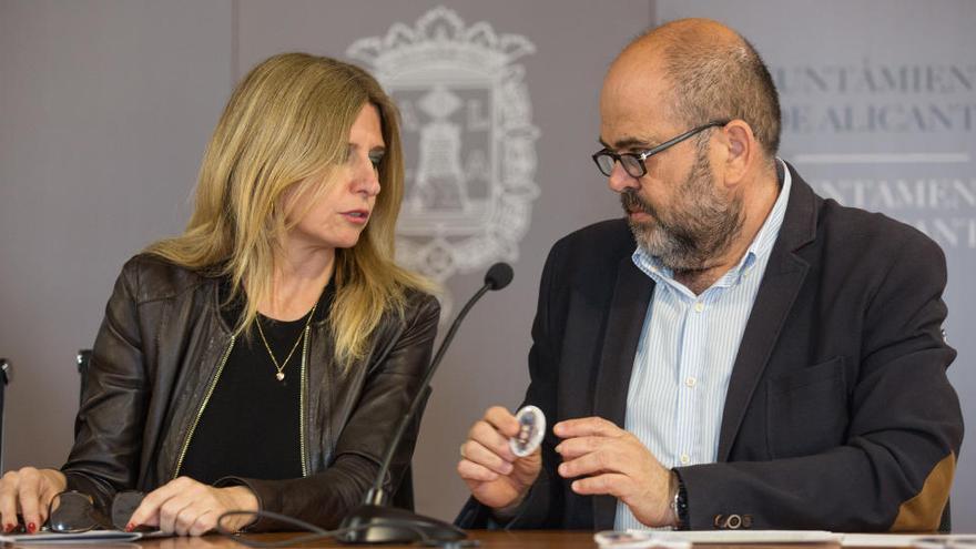 Eva Montesinos y Castelló, próximo concejal del PSOE en sustitución de Echávarri, en una imagen de hoy