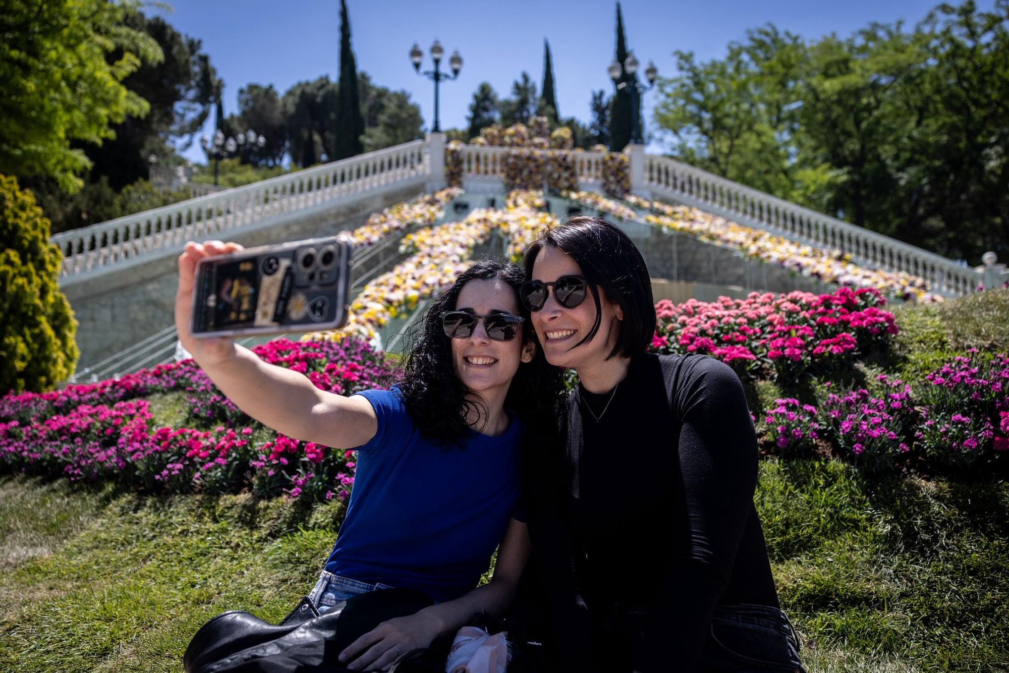 El festival Zaragoza Florece adorna el Parque José Antonio Labordeta hasta este domingo