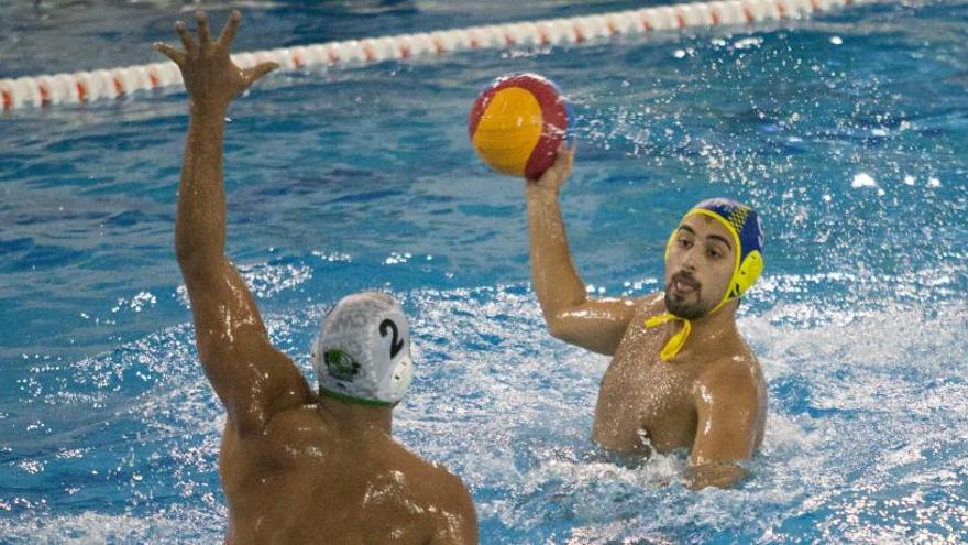 Imagen de un partido del Club Waterpolo Elx masculino