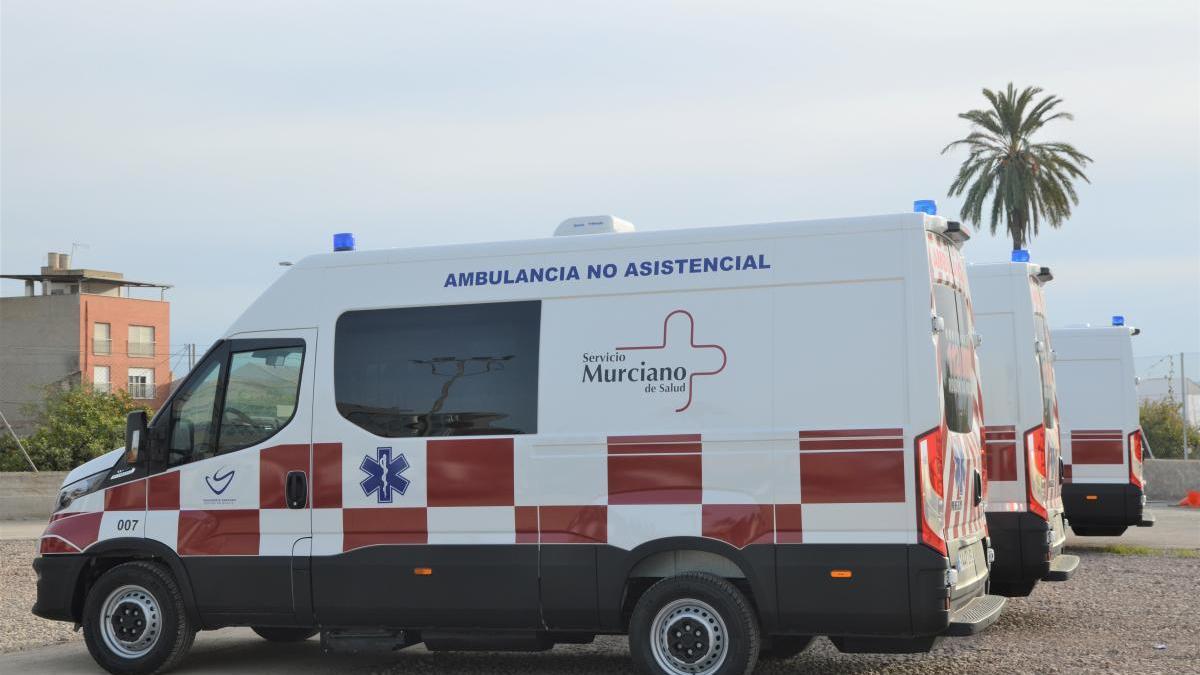 Ambulancia de Transporte Sanitario de la Región de Murcia