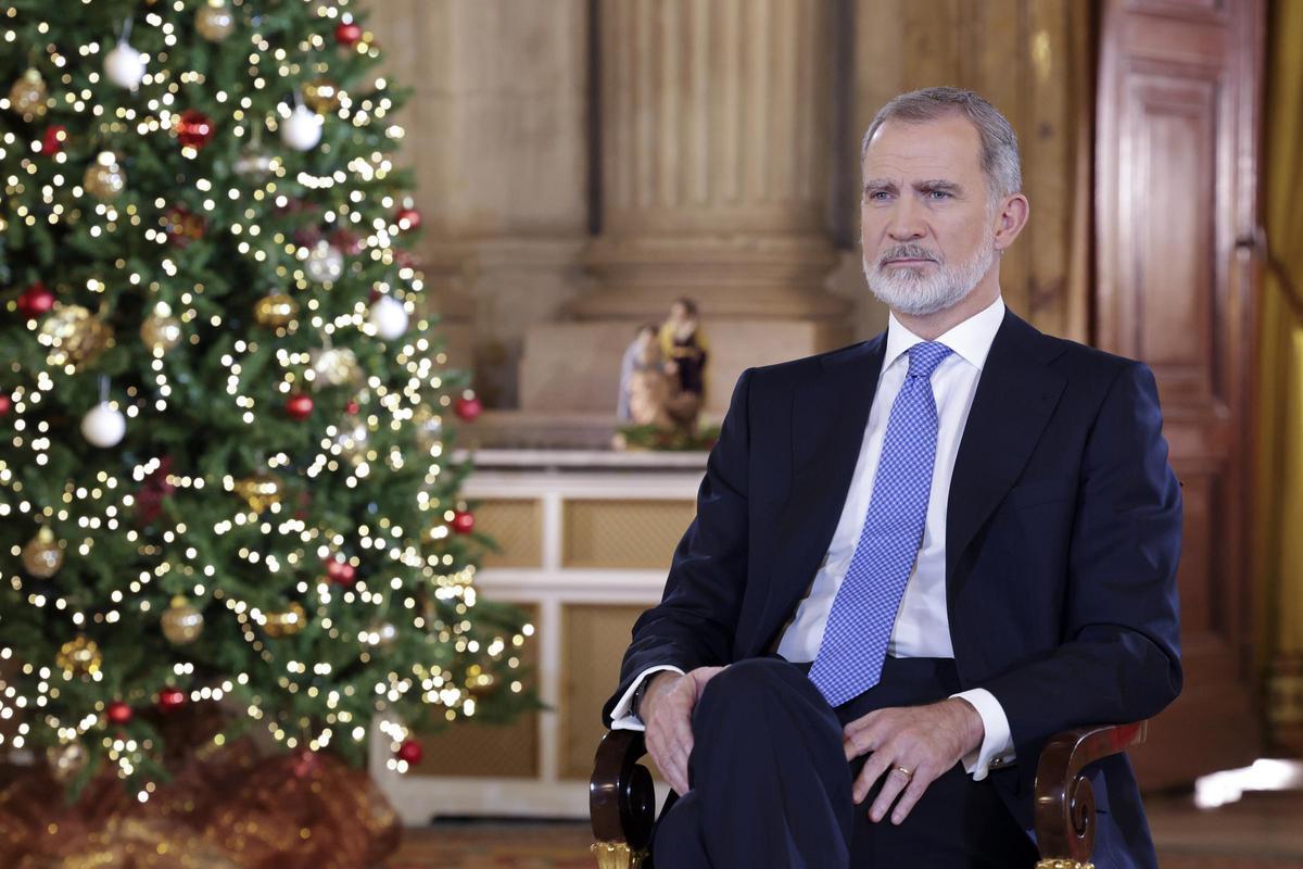 El mensaje de Navidad del rey Felipe VI, en imágenes
