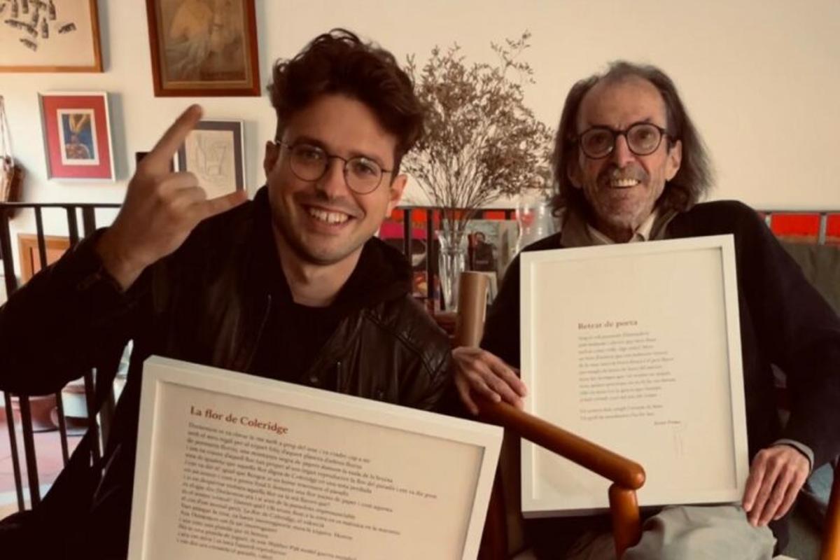 Josep Piera y Joan Deusa presentan sus libros en Oliva