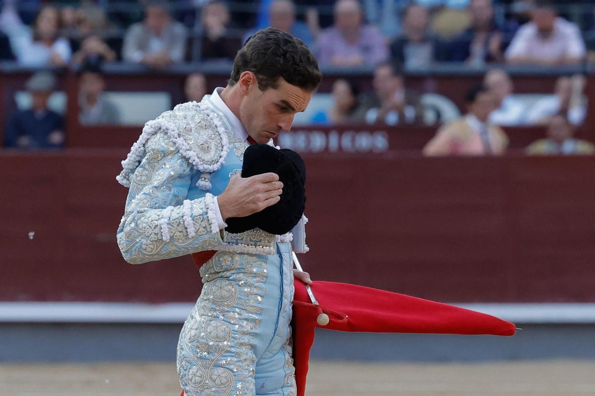 Fernando Adrian, esta tarde en Las Ventas.