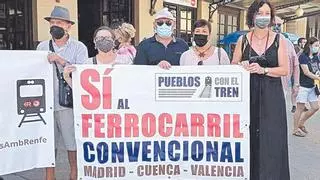 Los municipios ven un "insulto" la cancelación de la línea Utiel-Cuenca