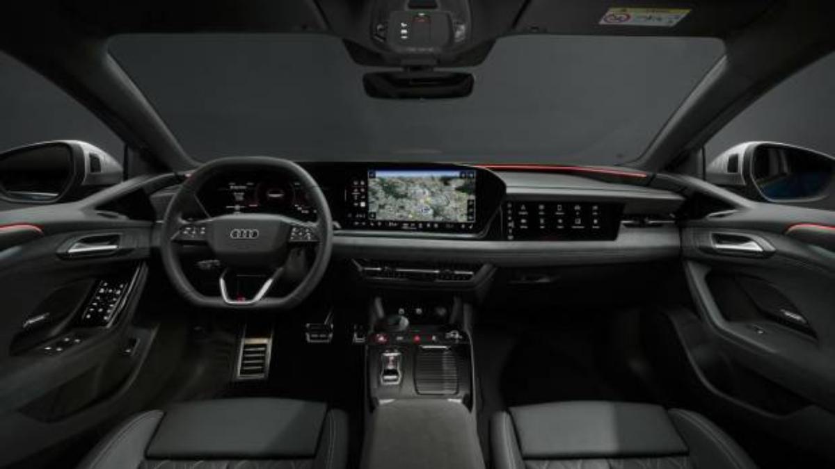 Interior del Audi A6 e-tron