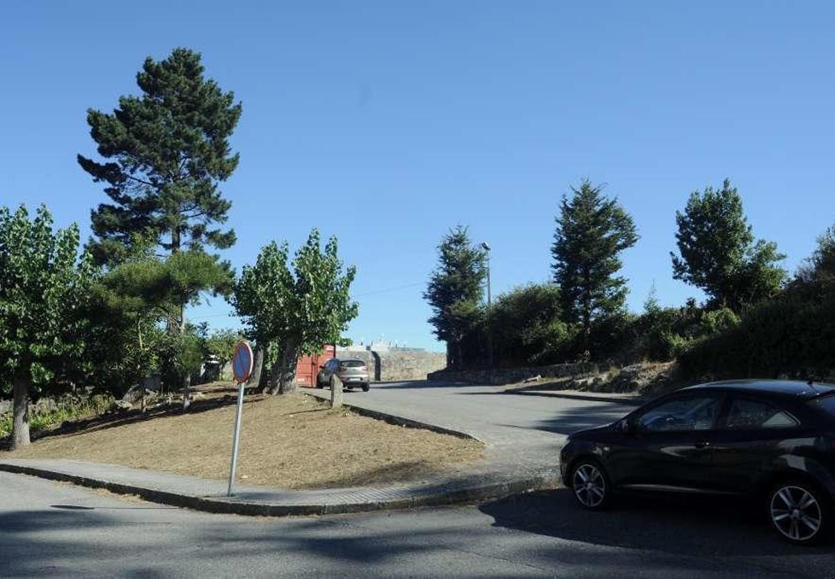 Plaza que se dedicará a Xosé Lois Vila Fariña en Vilanova.  // Iñaki Abella
