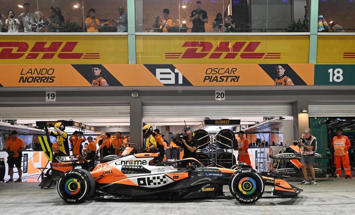 El GP de Singapur de Fórmula 1, en imágenes