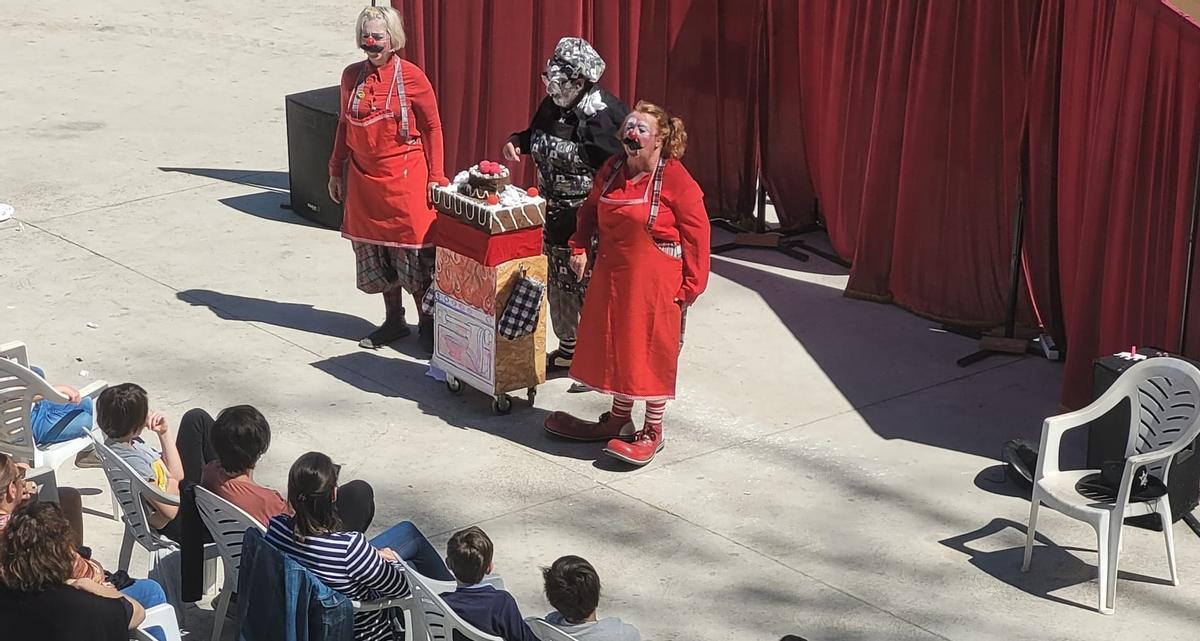 Espectáculo infantil dentro del Festival d'Humor Feminista Riu de Xàtiva celebrado en marzo.