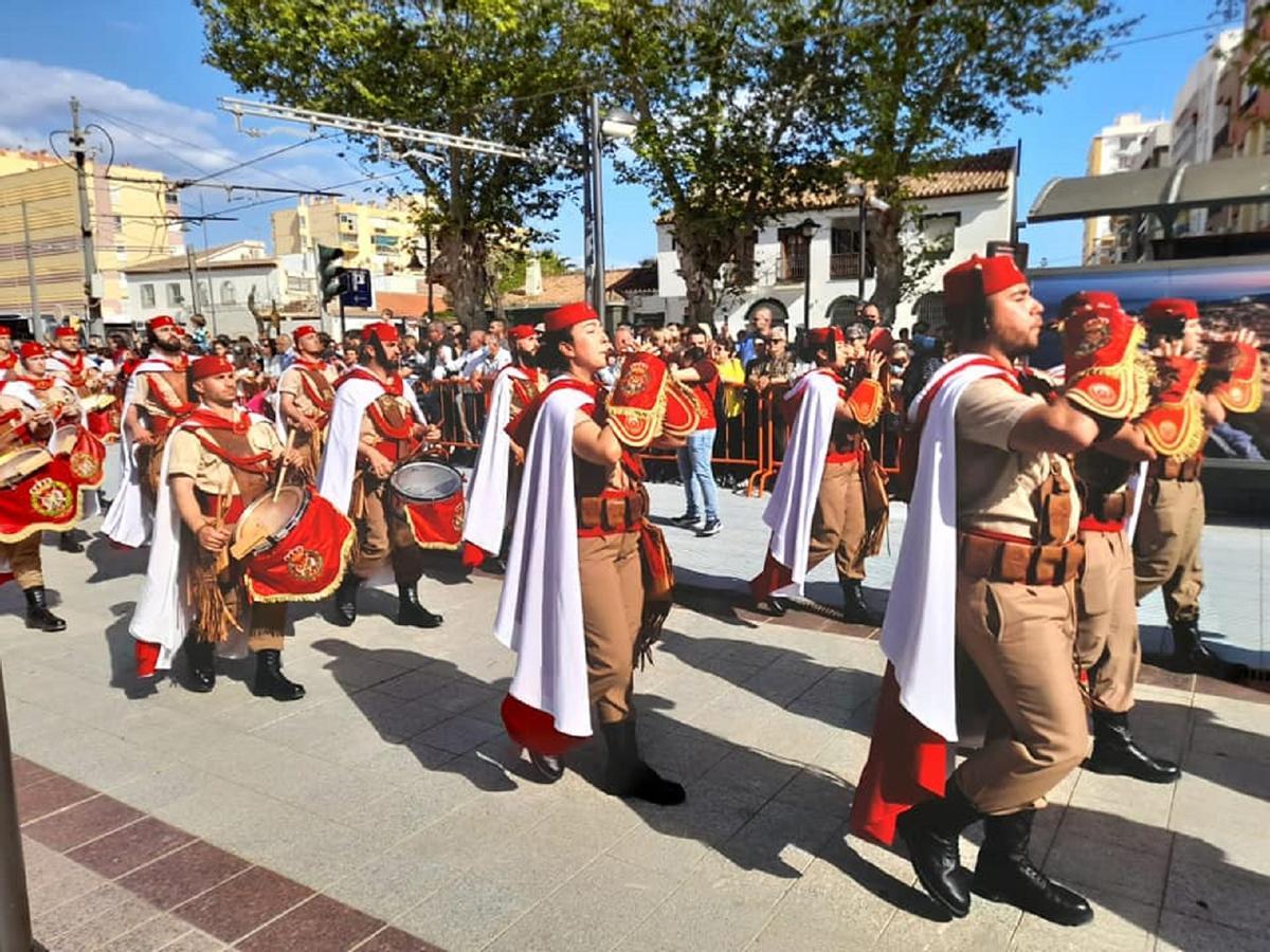 Una compañía de los Regulares de Melilla nº 52 desfilará por el paseo de la Virgen del Carmen.