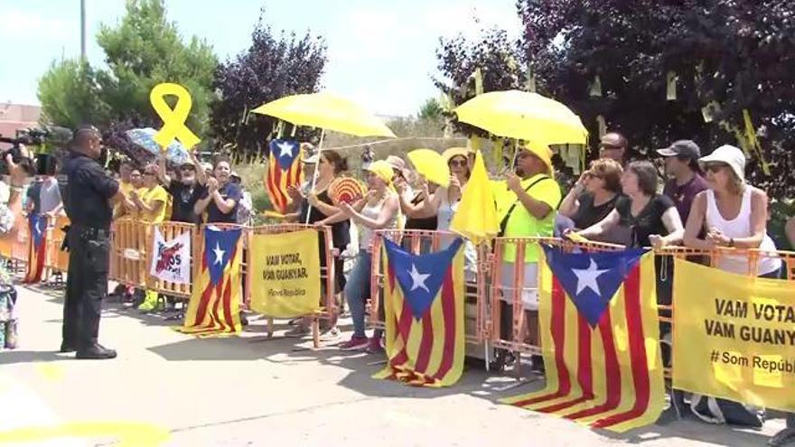 Arribada de Forn, Rull i Turull a la presó de Lledoners