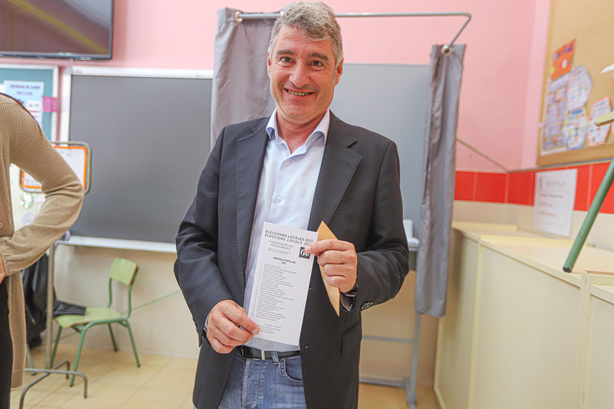 La jornada electoral del 28M en Orihuela