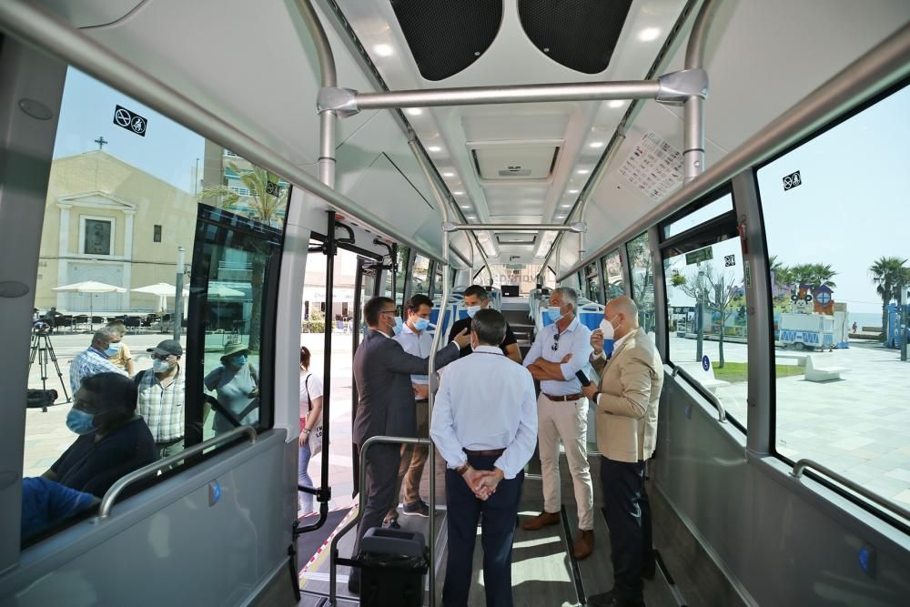 Avanza renueva el 50% de la flota del bus urbano en Torrevieja con siete nuevos vehículos