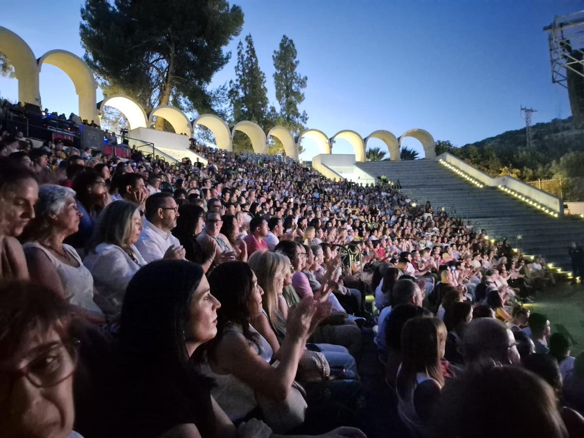 Público asistente al concierto de Pablo López en Cabra.