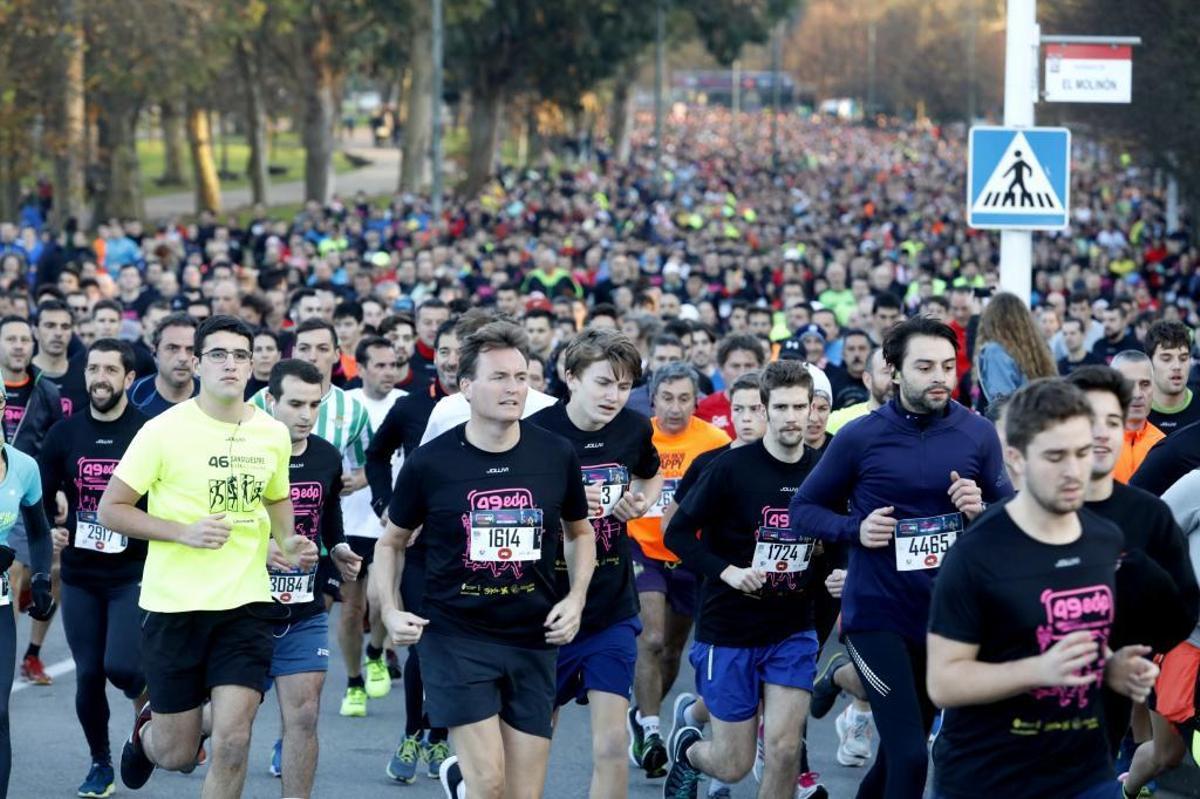 Las "San Silvestre", una tradición muy arraigada en Asturias