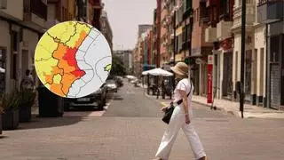 Aemet activa en la Comunitat Valenciana el aviso rojo por calor extremo: las temperaturas podrían alcanzar los 44 grados