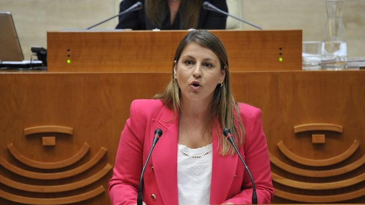 La nueva consejera de Educación y FP de la Junta de Extremadura, Sandra Valencia.