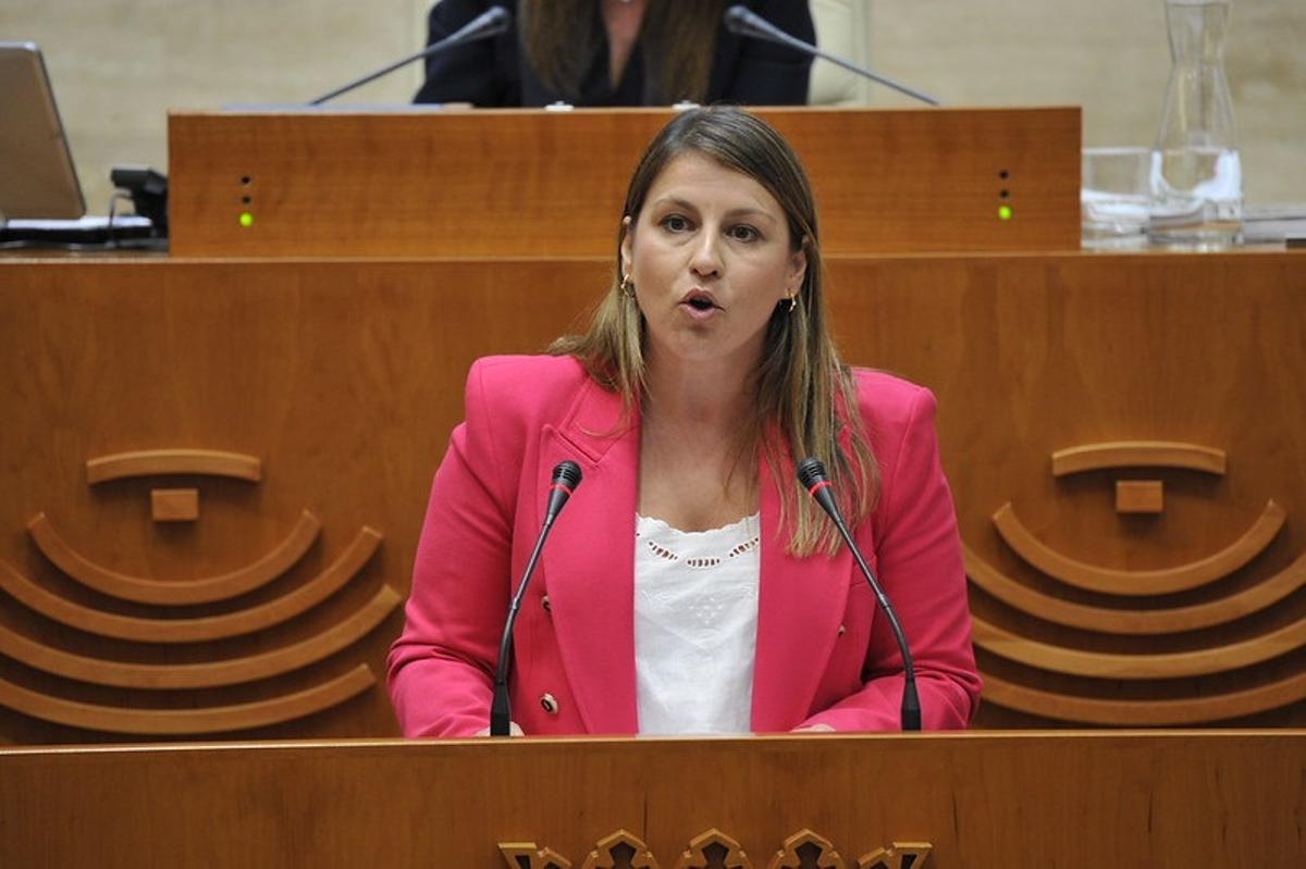 La nueva consejera de Educación y FP de la Junta de Extremadura, Sandra Valencia.