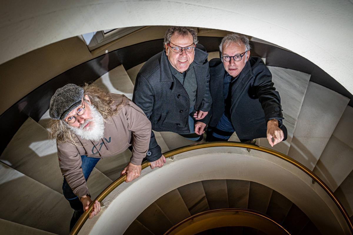 Els Pets, el grupo formado por Lluís Gavaldà, Joan Reig a la batería y Falin Cáceres