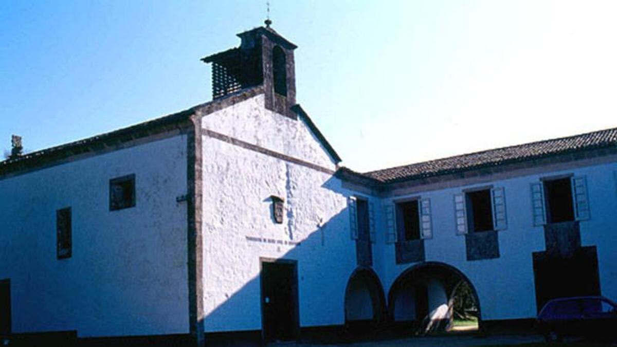 Iglesia de Santa Cruz de Ribadulla, parroquia de la que era vecina Piedad Viana