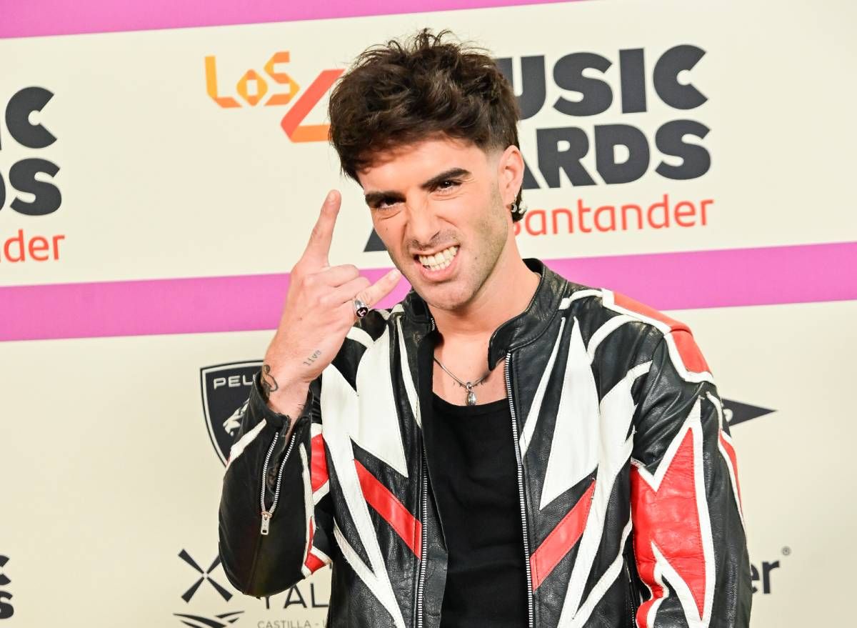 Álvaro de Luna, premiado en 'LOS40 Music Awards Santander 2023'