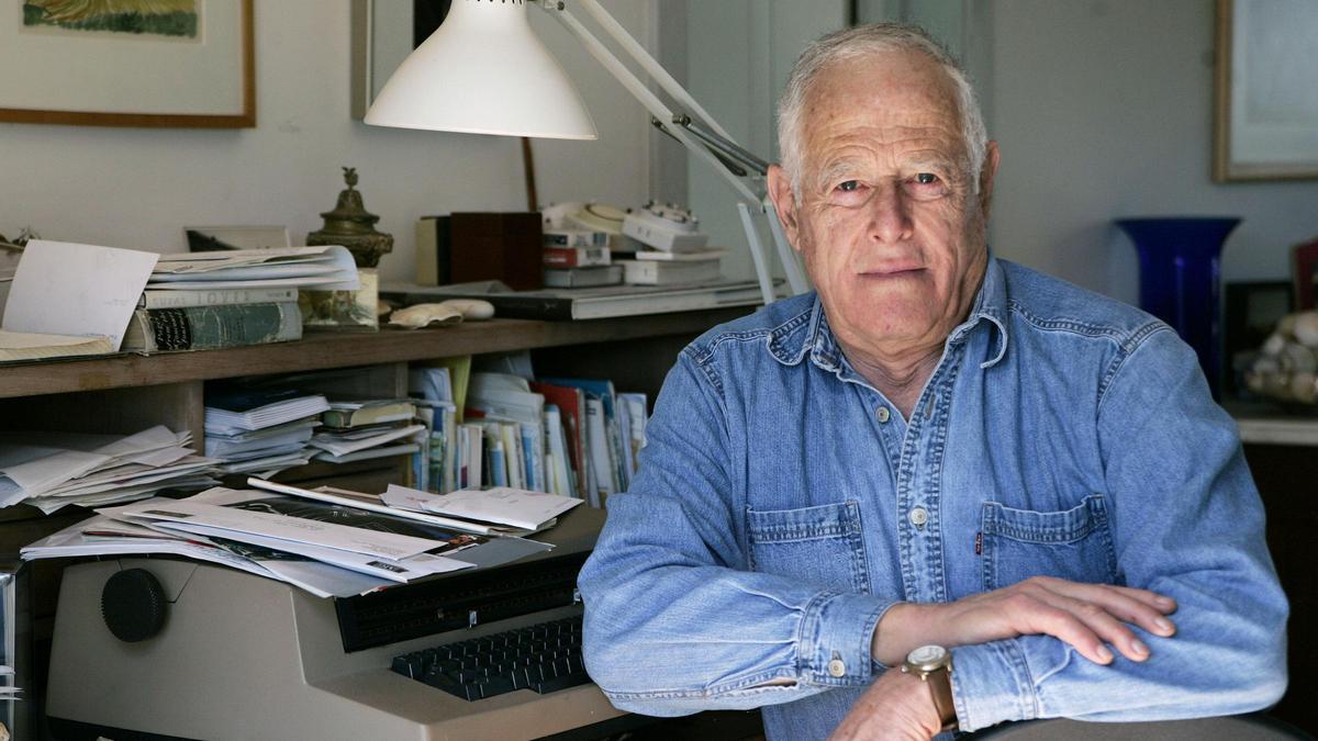 El escritor estadounidense James Salter.