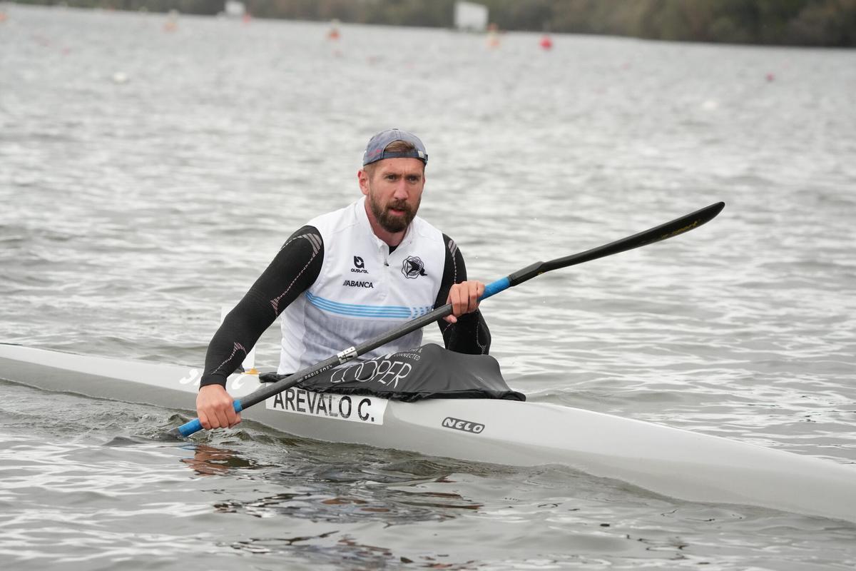 Carlos Arévalo, en el selectivo nacional.