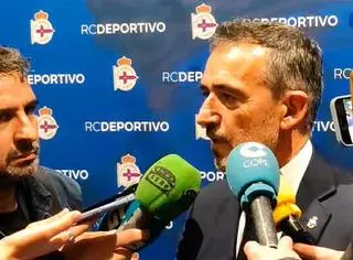Álvaro García Diéguez, presidente del Dépor: “Tenemos los recursos para reforzar al equipo en el mercado de invierno”