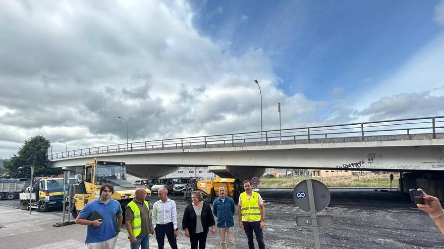 Siero inicia las obras para mejorar el entorno del centro de salud de El Berrón, pendiente de ampliación por el Principado