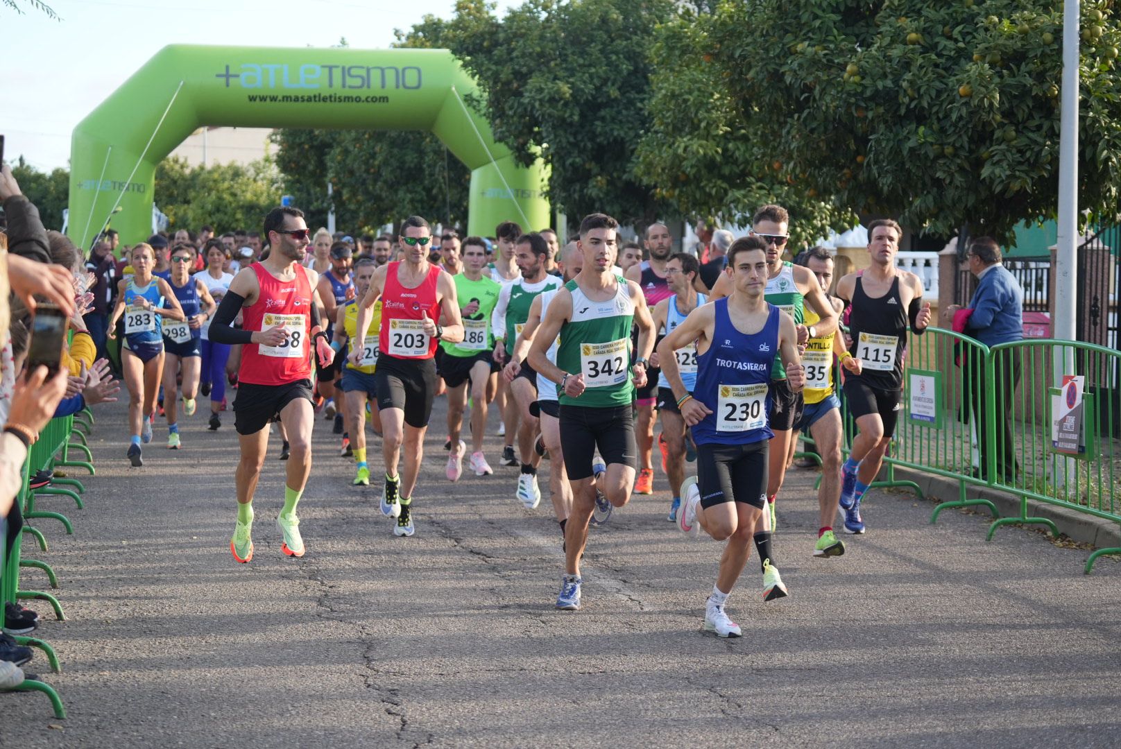 La carrera popular de la Cañada Real Soriana en imágenes