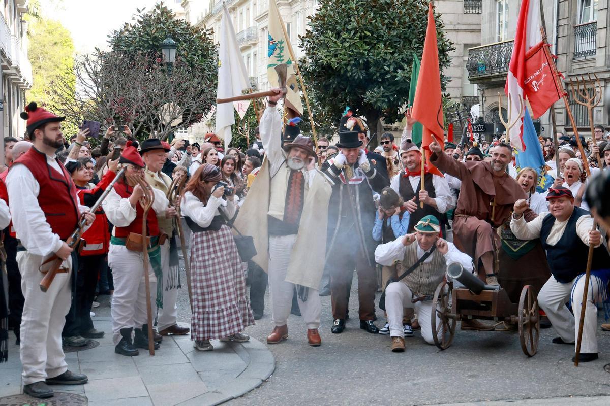 Vigo expulsa a los franceses: las imágenes del final de la Reconquista