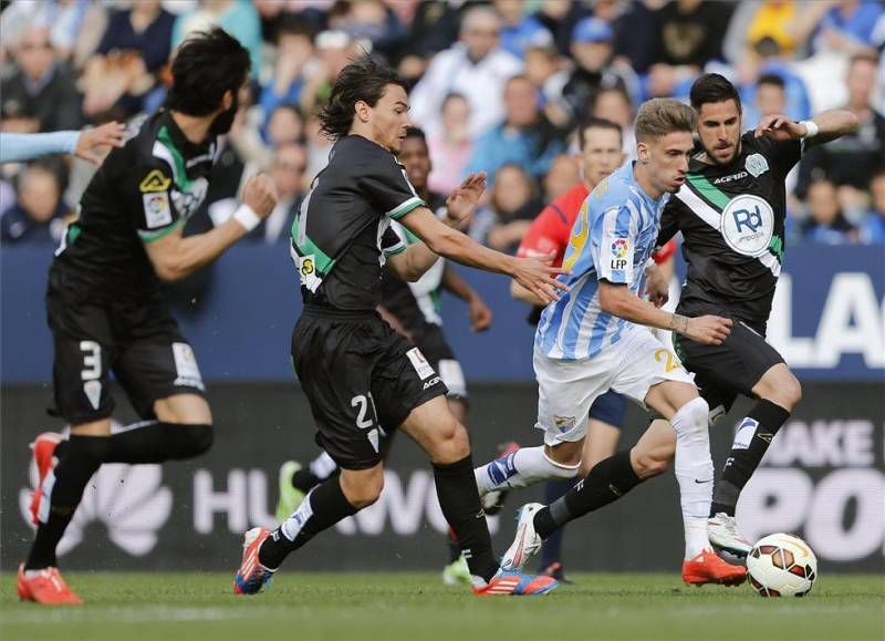 las imágenes del Málaga 2-0 Córdoba