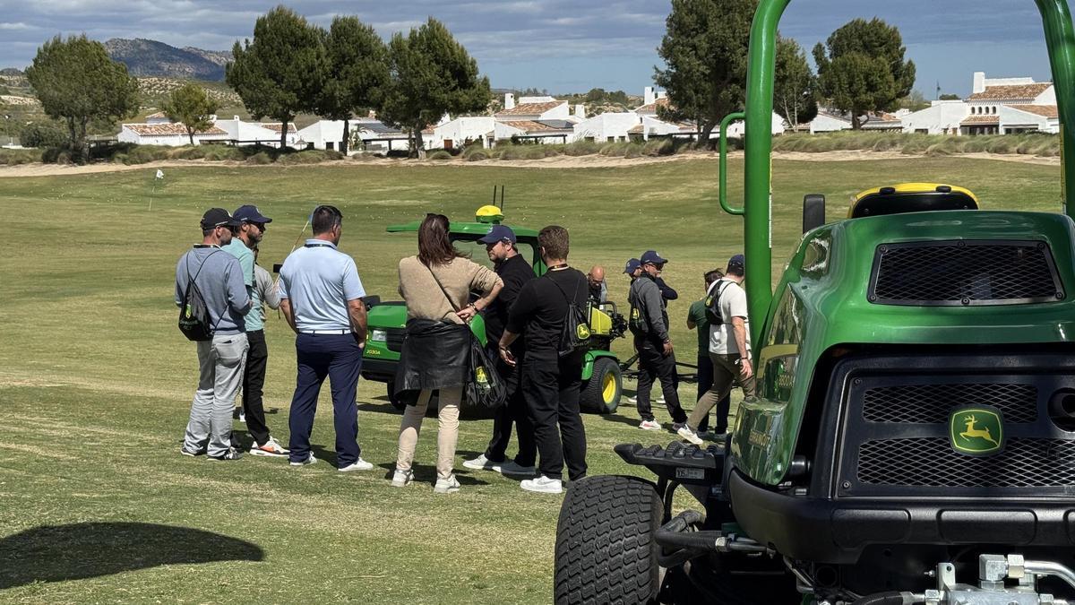 La tecnología aplicada al mantenimiento de los campos de golf fue una de las grandes protagonistas de la Med Zone CUP 2026