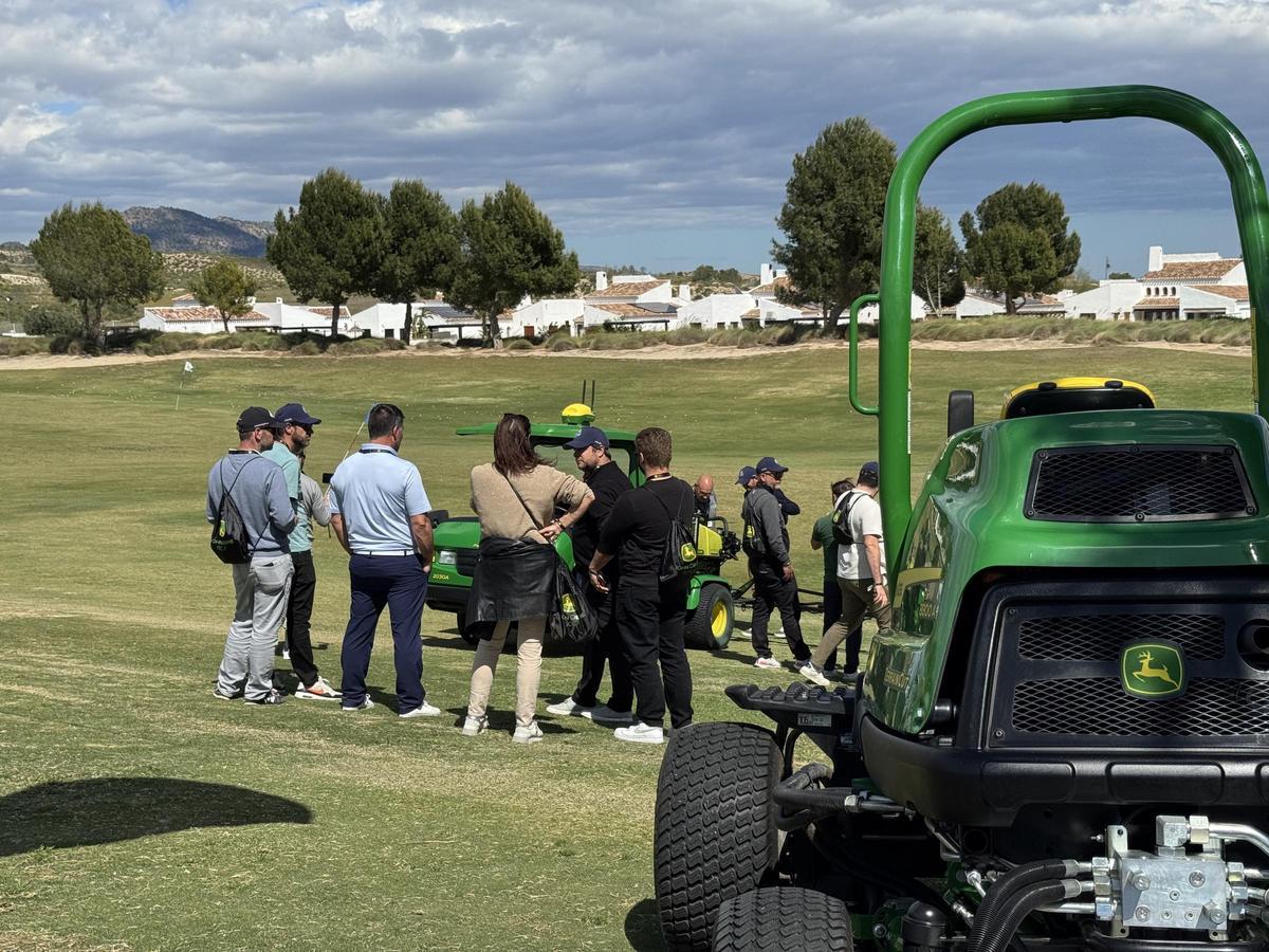 La tecnología aplicada al mantenimiento de los campos de golf fue una de las grandes protagonistas de la Med Zone CUP 2026