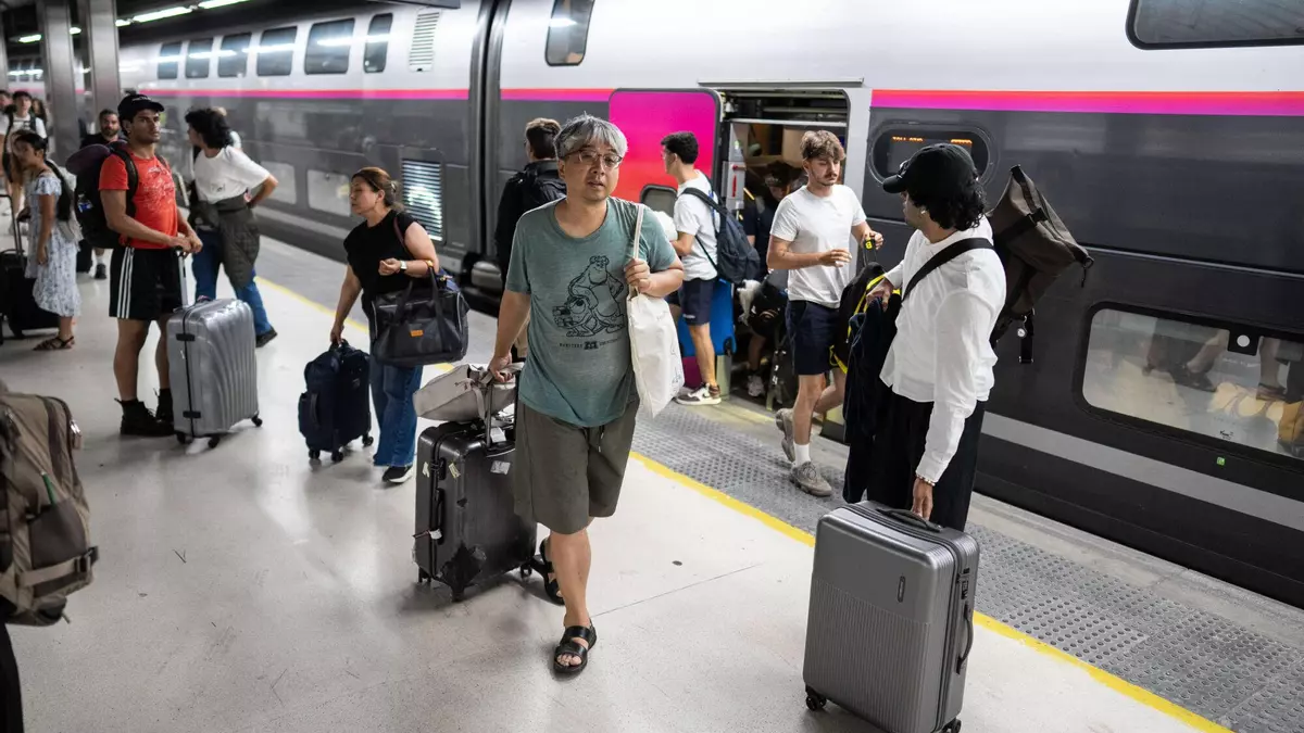El tren crece 26 puntos más que el avión en los viajes veraniegos