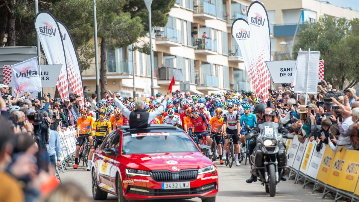 La Volta Ciclista a Catalunya 2026 arranca este lunes 23 de marzo desde Sant Feliu de Guíxols