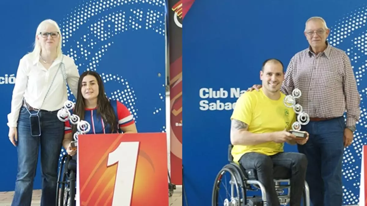 Berta Garc赤a i Toni Ponce es proclamen campions de la Lliga Catalana de nataci車