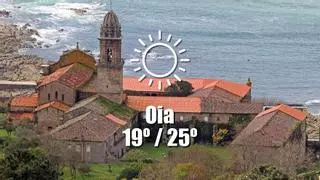 El tiempo en Oia: previsión meteorológica para hoy, martes 17 de junio