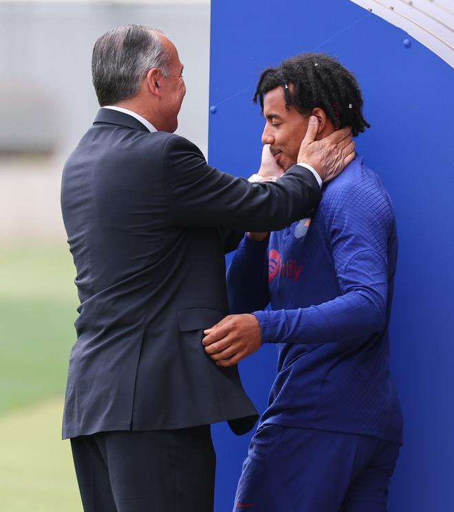 Último entrenamiento del FC Barcelona antes del clásico ante el Real Madrid