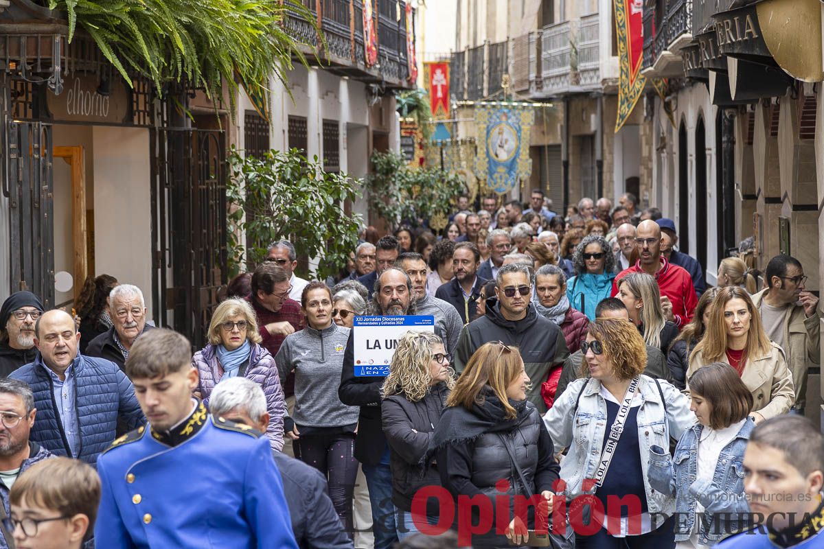 Cofradías y Hermandades de Semana Santa Peregrinan a Caravaca