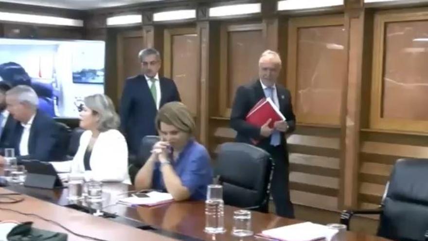 Ángel Víctor Torres y Román Rodríguez presentan el Anteproyecto de los Presupuestos de Canarias para 2023