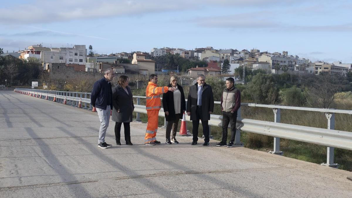 El presidente de la Diputación, José Martí, ha encabezado la visita a las obras.