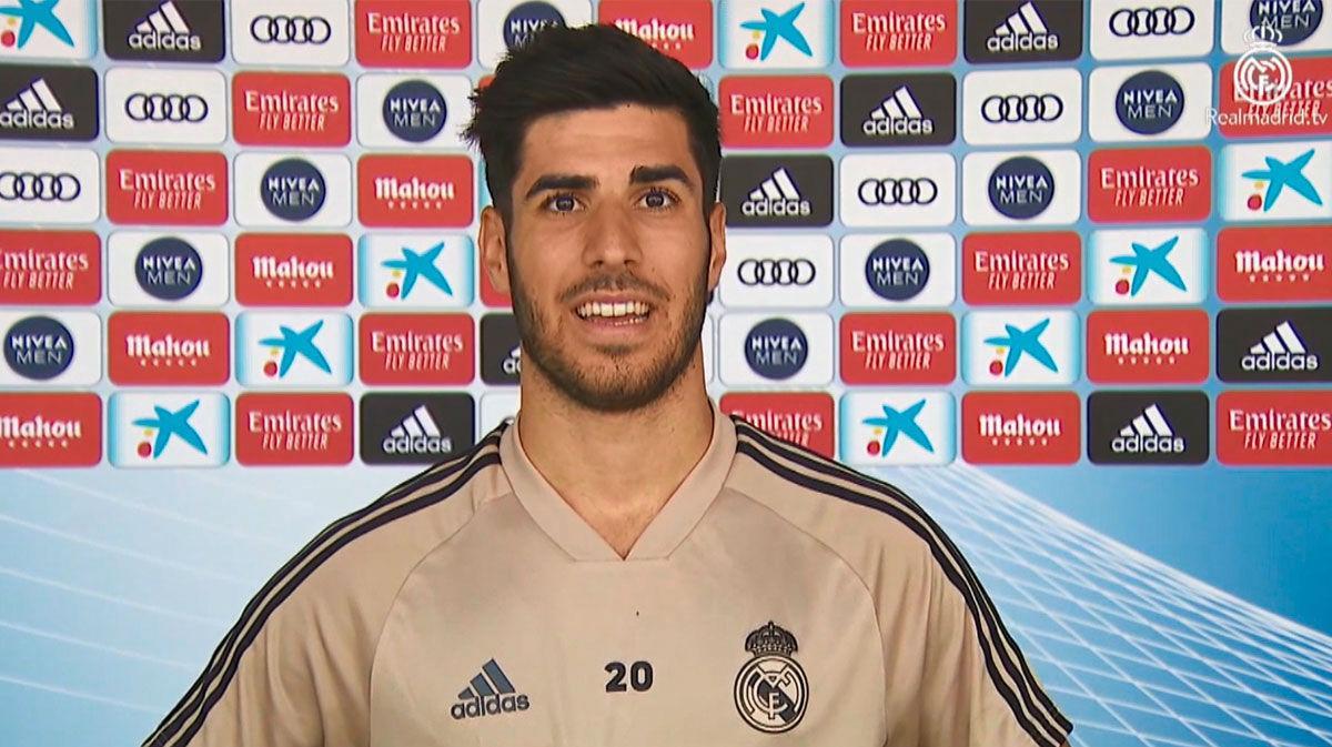 Asensio, sobre su regreso tras la lesión: La espera ha sido muy larga