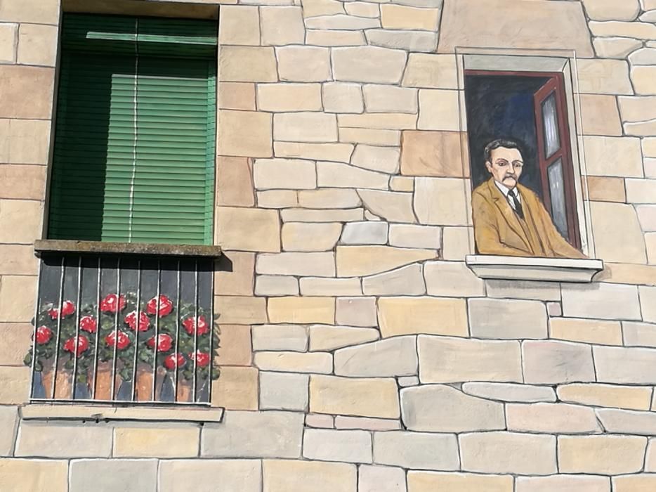 Mural de la plaça de la Vila de Navarcles