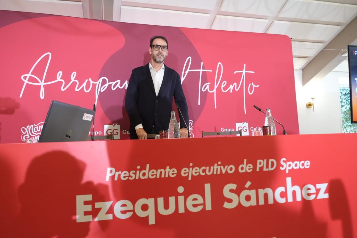 Ezequiel Sánchez durante su conferencia en la jornada organizada por Cámara Alicante.