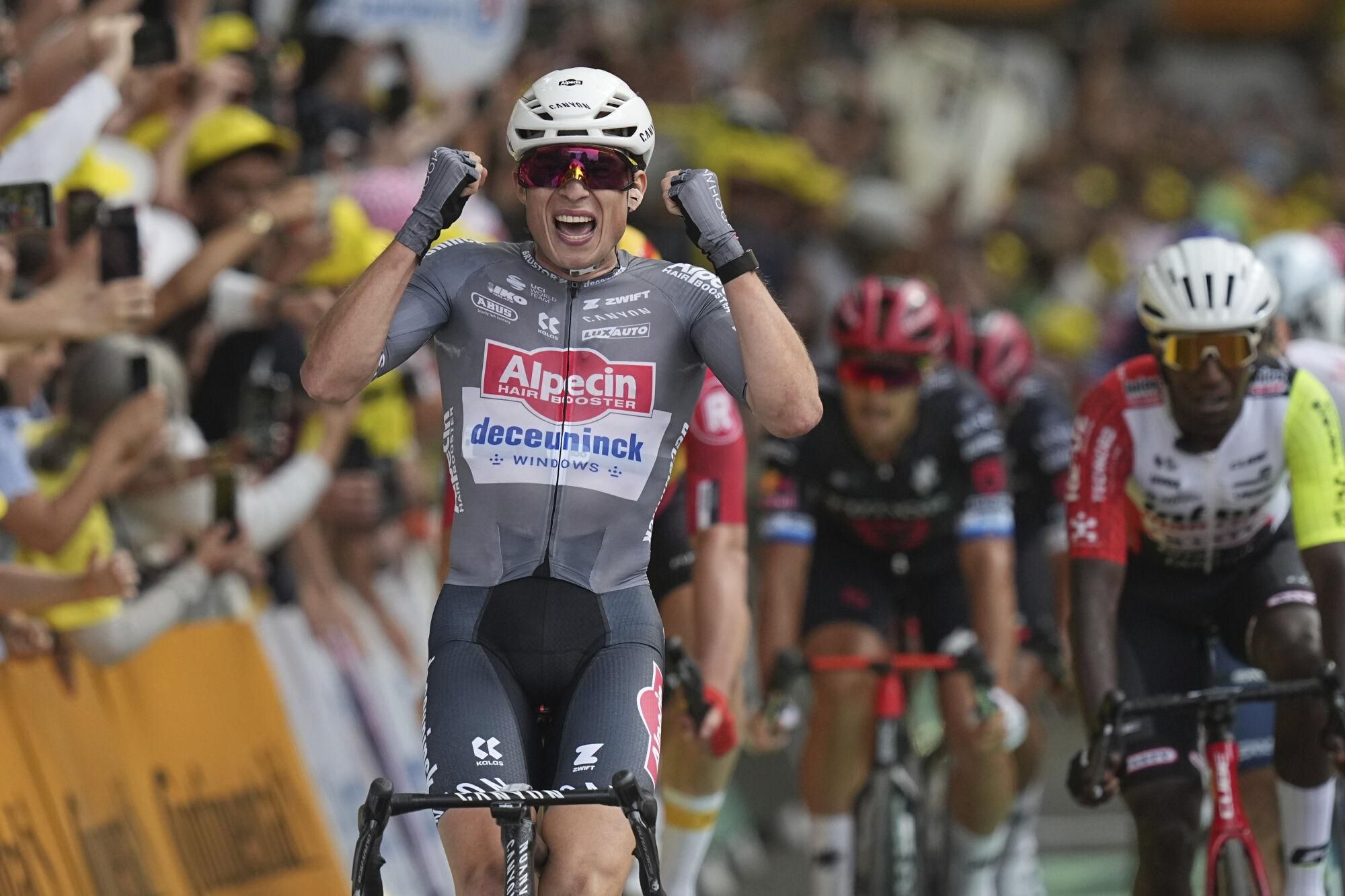 La etapa 1 del Tour de Francia, en imágenes.