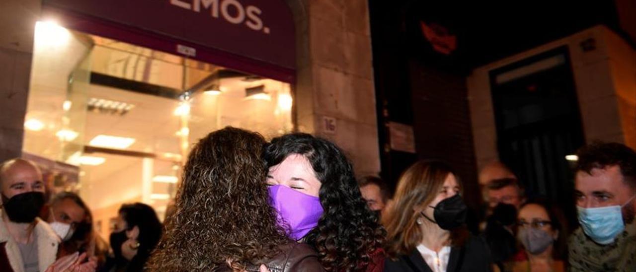 La nueva líder de Podemos Asturias, Sofía Fernández Castañón.