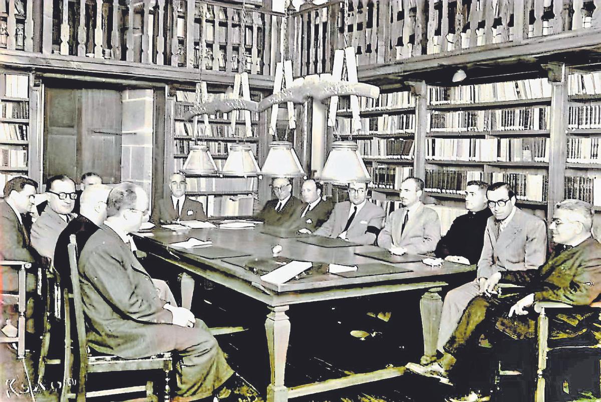 Seminario de Estudos Galegos, antigos espazos en Fonseca-Compostela.