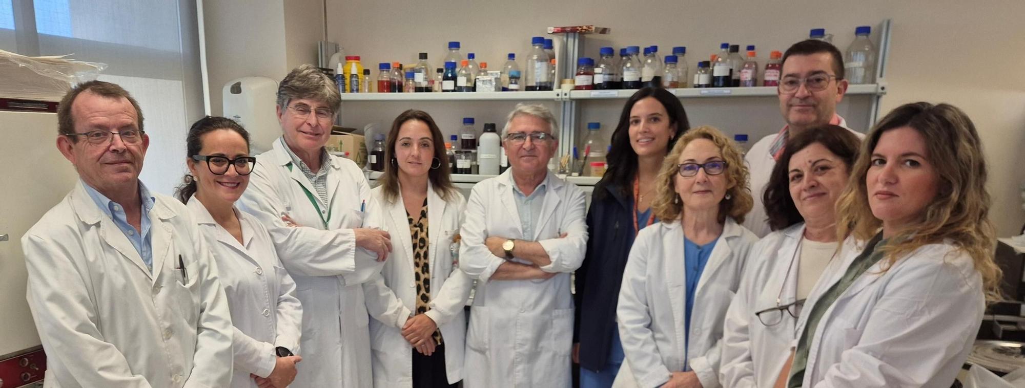 Varios de los integrantes del grupo de investigación Regeneración Muscular, que dirige José Peña Amaro.