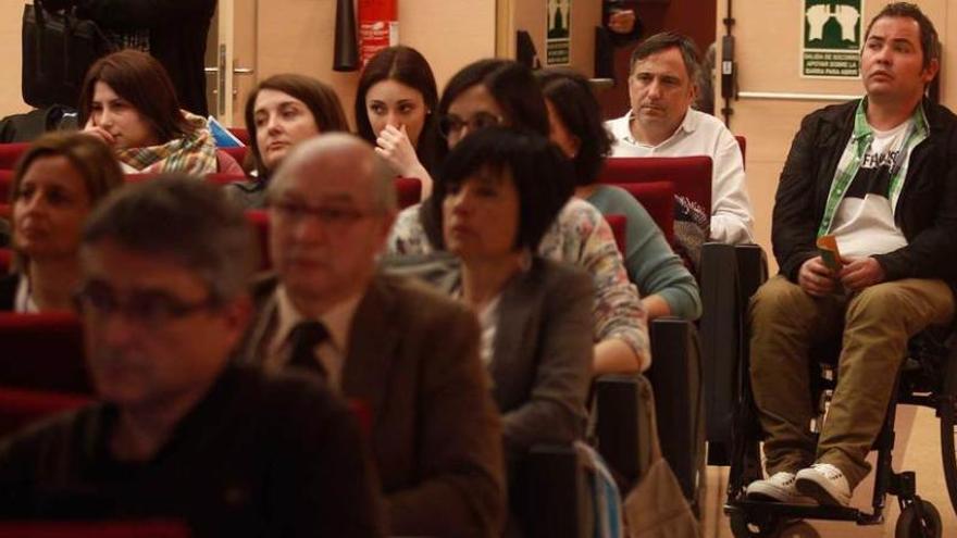 Un momento de las jornadas sobre discapacidad.