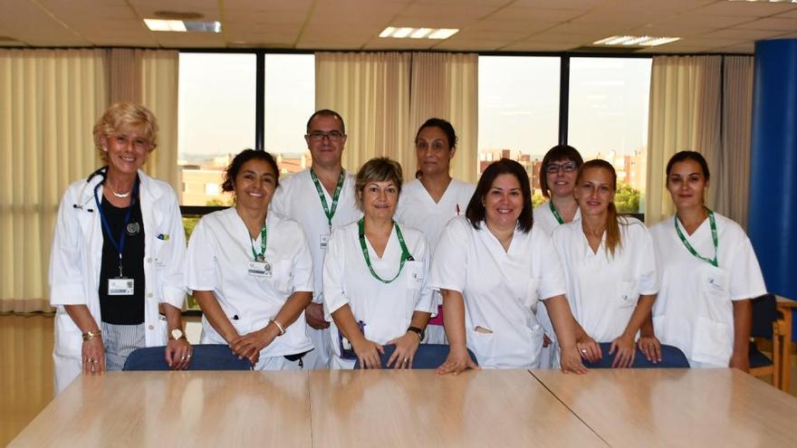 L&#039;equip del Centre Sociosanitari Bernat Jaume.